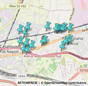 Mappa Via Traversa Buonpensiero, 80038 Pomigliano d'Arco NA, Italia (0.8725)