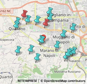 Mappa Strada Provinciale San Pietro, 80012 Calvizzano NA, Italia (2.1955)