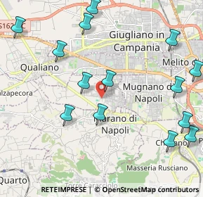 Mappa Strada Provinciale San Pietro, 80012 Calvizzano NA, Italia (2.73071)