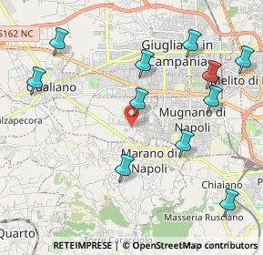 Mappa Strada Provinciale San Pietro, 80012 Calvizzano NA, Italia (2.55273)