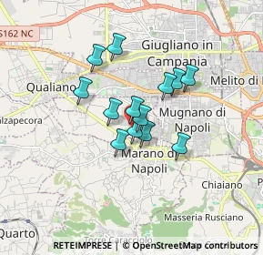 Mappa Strada Provinciale San Pietro, 80012 Calvizzano NA, Italia (1.25308)