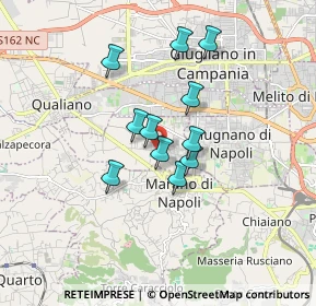 Mappa Strada Provinciale San Pietro, 80012 Calvizzano NA, Italia (1.37182)