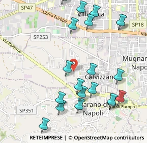 Mappa Strada Provinciale San Pietro, 80012 Calvizzano NA, Italia (1.2705)