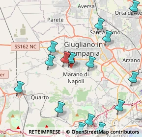 Mappa Strada Provinciale San Pietro, 80012 Calvizzano NA, Italia (5.39467)