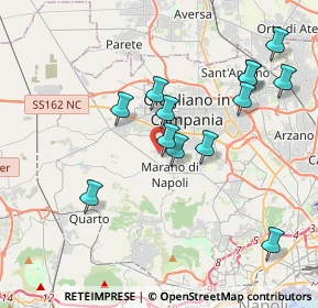 Mappa Strada Provinciale San Pietro, 80012 Calvizzano NA, Italia (4.05154)