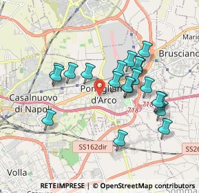 Mappa Via San Giacomo, 80038 Pomigliano d'Arco NA, Italia (1.7965)
