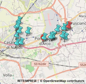 Mappa Via San Giacomo, 80038 Pomigliano d'Arco NA, Italia (1.96)