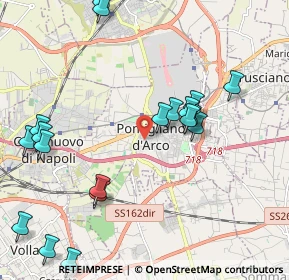 Mappa Via San Giacomo, 80038 Pomigliano d'Arco NA, Italia (2.59316)