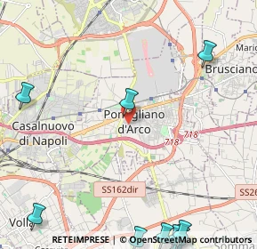 Mappa Via San Giacomo, 80038 Pomigliano d'Arco NA, Italia (3.83091)