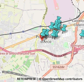 Mappa Via San Giacomo, 80038 Pomigliano d'Arco NA, Italia (0.73417)