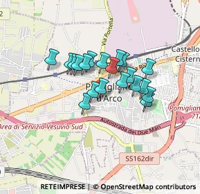 Mappa Via San Giacomo, 80038 Pomigliano d'Arco NA, Italia (0.651)