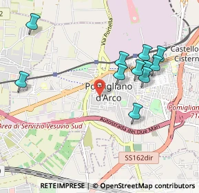 Mappa Via San Giacomo, 80038 Pomigliano d'Arco NA, Italia (1.07364)