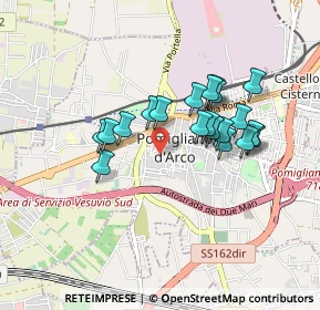 Mappa Via San Giacomo, 80038 Pomigliano d'Arco NA, Italia (0.7835)