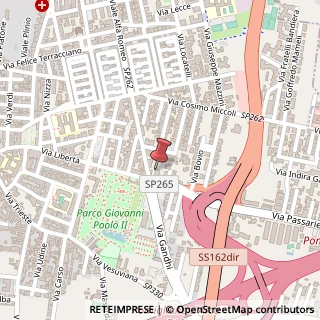 Mappa Via Passariello, 103, 80038 Pomigliano d'Arco, Napoli (Campania)