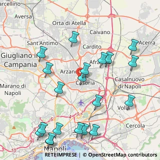 Mappa Traversa I Carlo Poerio, 80026 Casoria NA, Italia (5.428)