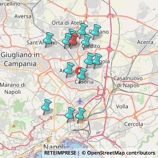 Mappa Traversa I Carlo Poerio, 80026 Casoria NA, Italia (3.72067)