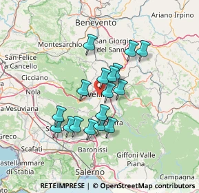 Mappa Piazza G. Fortunato, 83100 Avellino AV, Italia (11.84706)