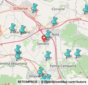Mappa 80039 Saviano NA, Italia (5.76143)