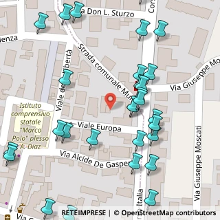 Mappa Via Alcide De Gasperi, 80012 Calvizzano NA, Italia (0.08793)