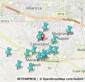 Mappa Viale Europa, 80012 Calvizzano NA, Italia (0.98467)