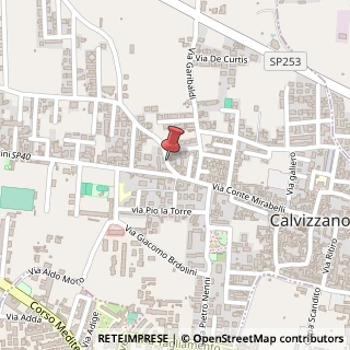 Mappa Via Eduardo De Filippo,  7, 80131 Calvizzano, Napoli (Campania)