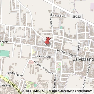Mappa Via Sandro Pertini, 3/5, 80012 Calvizzano, Napoli (Campania)