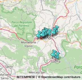 Mappa Contrada Macchia, 83100 Avellino AV, Italia (3.71167)