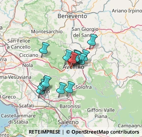 Mappa Contrada Macchia, 83100 Avellino AV, Italia (9.86067)