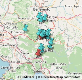 Mappa Contrada Macchia, 83100 Avellino AV, Italia (8.059)