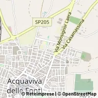 Térkép Acquaviva delle Fonti