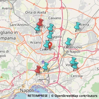 Mappa , 80026 Casoria NA, Italia (3.97455)