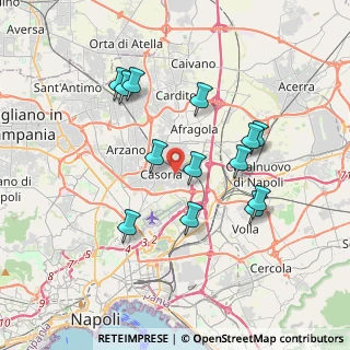 Mappa , 80026 Casoria NA, Italia (3.71231)