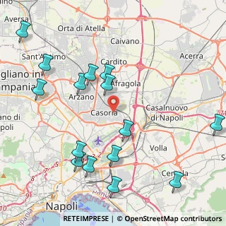 Mappa , 80026 Casoria NA, Italia (5.33467)