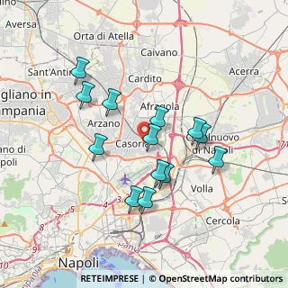 Mappa , 80026 Casoria NA, Italia (3.45231)