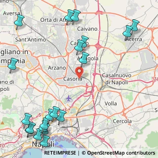 Mappa , 80026 Casoria NA, Italia (7.0025)