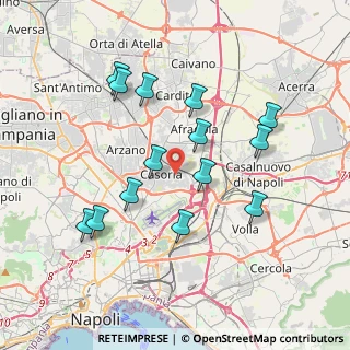 Mappa , 80026 Casoria NA, Italia (3.90143)