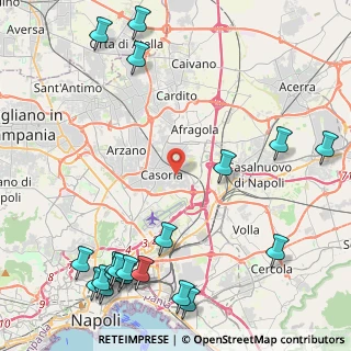 Mappa , 80026 Casoria NA, Italia (6.7225)