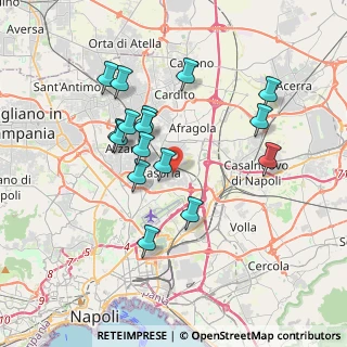 Mappa , 80026 Casoria NA, Italia (3.64813)