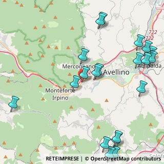 Mappa Via Fontana S. Nicola, 83024 Monteforte Irpino AV, Italia (6.0965)