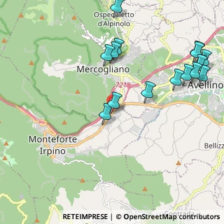 Mappa Via Fontana S. Nicola, 83024 Monteforte Irpino AV, Italia (2.70667)