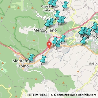 Mappa Via Fontana S. Nicola, 83024 Monteforte Irpino AV, Italia (2.754)