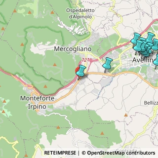 Mappa Via Fontana S. Nicola, 83024 Monteforte Irpino AV, Italia (3.57385)