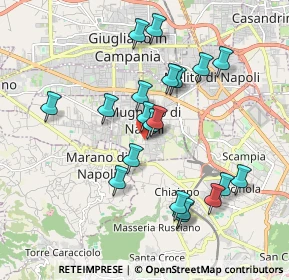 Mappa Via Edmondo de Amicis, 80018 Mugnano di Napoli NA, Italia (1.9285)