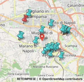 Mappa Via Edmondo de Amicis, 80018 Mugnano di Napoli NA, Italia (1.852)