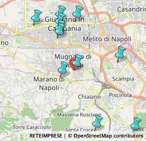 Mappa Via Edmondo de Amicis, 80018 Mugnano di Napoli NA, Italia (2.54909)
