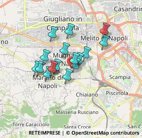 Mappa Via Edmondo de Amicis, 80018 Mugnano di Napoli NA, Italia (1.34471)