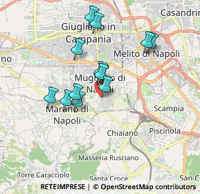 Mappa Via Edmondo de Amicis, 80018 Mugnano di Napoli NA, Italia (1.58385)