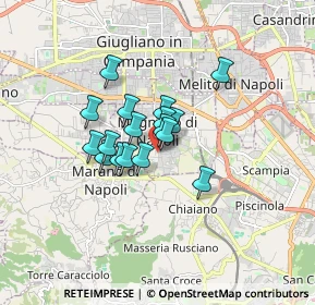Mappa Via Edmondo de Amicis, 80018 Mugnano di Napoli NA, Italia (1.16118)