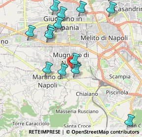 Mappa Via Edmondo de Amicis, 80018 Mugnano di Napoli NA, Italia (2.50786)