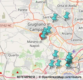 Mappa Via Edmondo de Amicis, 80018 Mugnano di Napoli NA, Italia (5.08385)